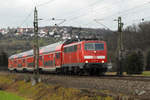 06.01.2018 Streckenabschnitt Uhingen 111 137-4