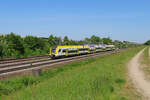 B�hl/Baden - 2. Mai 2025 : 1462 004 am RE 17017 von Karlsruhe nach Basel Bad. Bhf.
Link zum Video : https://www.youtube.com/watch?v=XGaSAIQKYAk