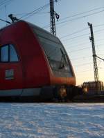 Triebkopf eines IRE 19381 nach Stuttgart, er fuhr aber nicht die Strecke Karlsruhe Hbf - Stuttgart Hbf, sondern nur Vaihingen (Enz) - Stuttgart Hbf.