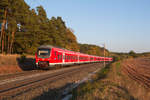 440 038 als RE 58226 von Nürnberg Hbf nach Würzburg Hbf bei Hagenbüchach, 17.10.2018