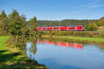 RB 59150 (München Hbf - Nürnberg Hbf) bei Pappenheim, 29.09.2019