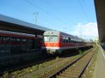 Ein TW 614 auf Gleis 21 im Banhof Nrnberg, 21.8.2007
