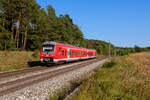 440 315 DB Regio als RB (Nürnberg Hbf - Neustadt (Aisch) Bahnhof) bei Hagenbüchach, 19.09.2020