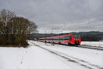442 265 DB Regio als S3 (Nürnberg Hbf - Neumarkt (Oberpf)) bei Pölling, 13.01.2021