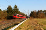 442 276 DB Regio als RE 4912/4932 (Nürnberg Hbf - Saalfeld (Saale) / Sonneberg (Thür) Hbf bei Bamberg, 24.03.2021