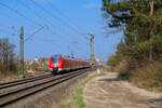 1440 050 DB Regio als S1 39143 (Bamberg - Hartmannshof) bei Hirschaid, 24.03.2021