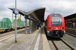 DB 1462 048 als RE 59391 aus Sonneberg (Thür) Hbf, am 04.05.2024 in Lichtenfels.