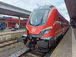 D-DB 70 80 86-94 005-1 DABpbzf 770.0  Molly  als RE 4020  München-Nürnberg-Express  aus München Hbf, am 05.08.2025 in Nürnberg Hbf.