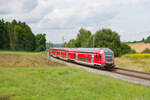 RE 4859 (Nürnberg Hbf - München Hbf) bei Beratzhausen, 21.08.2021