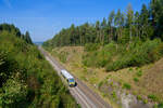650 737 agilis als ag 84604 (Bad Steben - Coburg) bei Röslau, 14.09.2021