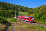 440 313 DB Regio als RB 58061 (Schlüchtern - Bamberg) bei Sterbfritz, 22.09.2021