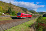 440 301 DB Regio als RB 58048 (Bamberg - Sterbfritz) bei Karlstadt, 07.10.2021