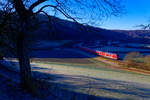 RB 59147 (Treuchtlingen - München Hbf) bei Breitenfurt Richtung Ingolstadt, 23.11.2021
