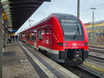 ET 1462 048 steht mit der RB 25 nach Kronach in Bamberg, 23.02.2026.