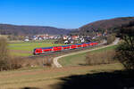 445 095 DB Regio als RB 59092 (M�nchen Hbf - N�rnberg Hbf) bei Breitenfurt, 22.03.2022
