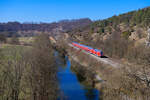 445 070 DB Regio als RB 59153	(Treuchtlingen - M�nchen Hbf) bei Dollnstein, 22.03.2022
