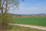 RE 4858 (M�nchen Hbf - N�rnberg Hbf) bei P�lling, 14.04.2022