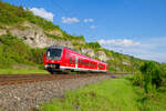 440 302 DB Regio  Hagenb�chach  als RB 58062 (Bamberg - Jossa) bei Himmelstadt, 07.05.2022