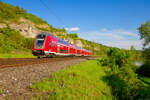 445 050 DB Regio als RE 4628 (Bamberg - Frankfurt (Main) Hbf) bei Himmelstadt, 07.05.2022