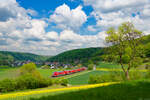 445 095 DB Regio als RB 59139 (N�rnberg Hbf - M�nchen Hbf) bei Dollnstein Richtung Ingolstadt, 09.05.2022