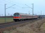 RB von Plattling nach Regensburg Hbf am 14.03.2009 kurz nach Plattling.