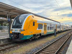 ODEG ET 3462 130-0 steht in Berlin Lichtenberg, 13.03.2026.