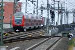 RE 33107 nach Lutherstadt-Wittenberg bei Einfahrt in den Nord-Sd-Tunnel  (Berlin-Hauptbahnhof tief)