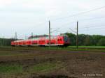 Der nchste RE 2 nach Cottbus mit Sonne am 1.Mai.