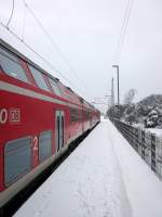 RE 7 nach Dessau am 20.12.2010 in Borkheide