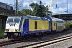 START Unterelbe GmbH / Regionalverkehre START GmbH mit der  246 008  (NVR:  92 80 1246 008-7 D-BTH ) mit dem RE 5 aus Cuxhaven bei der Einfahrt Bahnhof Hamburg-Harburg am 03.08.23