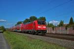 DB Regio 146 271 mit Überführung am 21.05.20 in Rodenbach (Main Kinzig Kreis) 