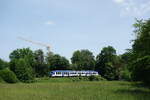 Am 24.05.2026 gegen 12:37 Uhr, ist der 554 124/624 auf der RB 12 K�nigstein Ts-Frankfurt(Main)Hbf unterwegs. Hier zwischen K�nigstein-Schneidhain & Kelkheim-Hornau.

