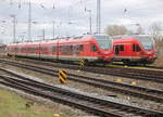 am 13.03.2020 waren die beiden 429er von DB-Regio Nordost abgestellt im Rostocker Hbf.