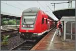 Steuerwagen des RE7  RHEIN-MNSTERLAND-EXPRESS  auf dem Weg nach Krefeld Hbf.