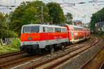 DB 111 111  Sally   Miete oder Kaufe mich  mit RB48 Ersatzzug in Wuppertal, September 2021.
