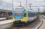 MÜNSTER, 21.07.2012, ET 019 der Westfalenbahn als RB66 nach Osnabrück bei der Ausfahrt aus Münster(Westf) Hbf