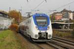 National Express 869 (442 869) als Testfahrt in Wuppertal, Oktober 2015.