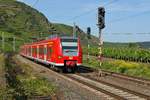 DB Regio 426 004/504  Wahlhausen  und 426 XXX/XXX als RB 81  Moseltalbahn  Koblenz Hbf - Cochem/Mosel (Winningen/Mosel, 17.08.12).