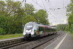 Abellio 9442 112 als RE 74520 von Halle (S) Hbf nach Naumburg (S) Hbf, am 15.05.2026 in Lei�ling.
