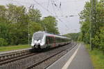 Abellio 9442 112 als RE 74828 von Leipzig Hbf nach Naumburg (S) Hbf, am 15.05.2026 in Lei�ling.