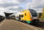 ODEG 3462 007-0 als RE 73728 von Berlin-Charlottenburg nach Magdeburg Hbf, am 19.10.2026 in Magdeburg-Neustadt.