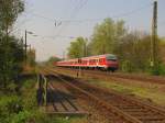 RB 16314 von Halle (S) Hbf nach Eisenach, in Naumburg (S); 20.04.2011