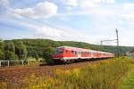 RB 16325 kurz vor dem Bahnhof Bad Ksen.
