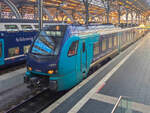 erixx Holstein ET 826 008 mit der RB 84 nach Kiel Hbf in L�beck Hbf, 27.09.2026.