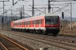 RB1 6312 auf der Fahrt nach Eisenach.fotografiert am 05.03.2010 bei Neuditendorf