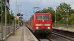 Auch auf der Main-Neckar Bahn gibt es von Seiten des Bw Ludwigshafen noch n-Wagen Leistungen.