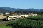 Kollmarsreute - 9. Juli 2020 : Desiro HC 1 642 015 + 002 am RE 17026 Basel - Offenburg.