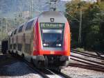 IRE 4230 nach Stuttgart Hauptbahnhof kurz vor der Durchfahrt Stuttgart Bad Cannstatt. Aufgenommen am 22.09.07