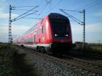RE 5152 aus Basel SBB erreicht in wenigen Minuten seinen Zielbahnhof Offenburg.18.10.08