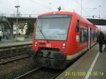 650 007-8 ist am 23.12.2008 als RB von Herrenberg nach Plochingen unterwegs.